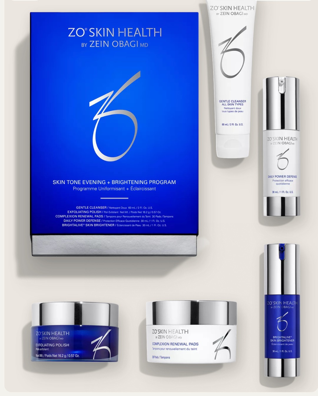 Skin Tone Evening + Brightening Program